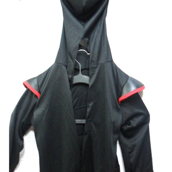 Spooktacular Creations Ninja Warrior Costume With Hood & Tiger Print Kids Size L - Picture 3 of 11